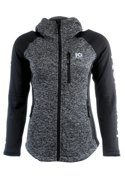 IQ Zip Hoodie Women grey