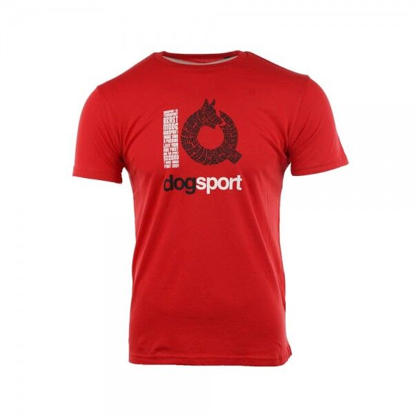 IQ Unisex T-Shirt "Slogan" red